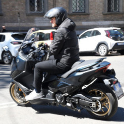Francesco Totti na motorze