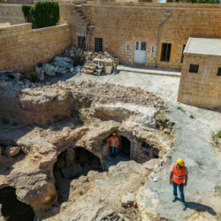 Stanowisko archeologiczne pod miastem Midyat w Turcji