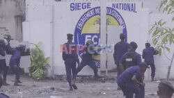 DR Congo opposition supporters clash with police at banned protest - AFP