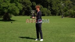 Jannik Sinner celebrates Australian Open maiden Grand Slam win - AFP