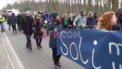 Activists protest against Tesla plant expansion in Germany - AFP