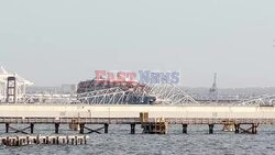Most w Baltimore po uderzeniu przez kontenerowiec - AFP
