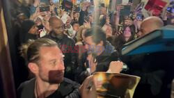 *EXCLUSIVE* Keanu Reeves acclaimed by his fans in Paris during the release of his concert at La Cigale with his group Dogstar.