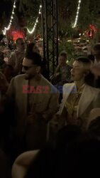 *EXCLUSIVE* Mexican actor Alejandro Speitzer, Colombian singer Maluma and Andres La Moia dance the night away at the Dolce & Gabbana Party in Sardinia
