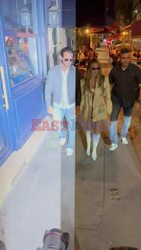 *EXCLUSIVE* Sydney Sweeney and Jonathan Davino are seen hand in hand in Paris, France.