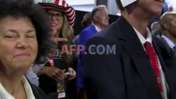 Like Donald Trump, delegates wear ear bandage at Republican national convention in Milwaukee - AFP