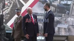 Polish Defence Minister welcomes British counterpart Healey in Warsaw - AFP