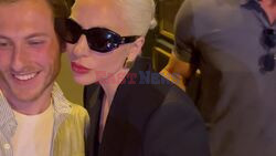 Lady Gaga seen out with her fans out in the French Capital of Paris.