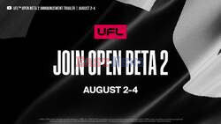 Football video game, UFL, announced second Open Beta test with updated features