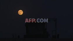 Hunter's full moon rises over northeastern Syria - AFP