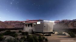 Luxury Solar-Powered Trailer Allows Cybertruck Owners To Live Off-Grid