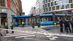 Four injured as tram crashes into Oslo store - AFP