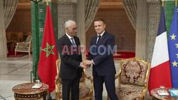 France's Macron meets top Moroccan officials in Rabat - AFP