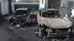 Damaged apartments, burned cars and injured after drone attack on Kyiv - AFP