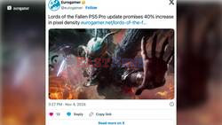 Lords of the Fallen Gets PS5 Pro Boost with Enhanced Graphics and Performance