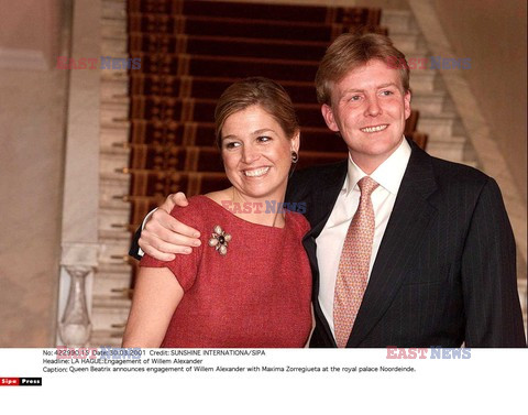 LA HAGUE:Engagement of Willem Alexander