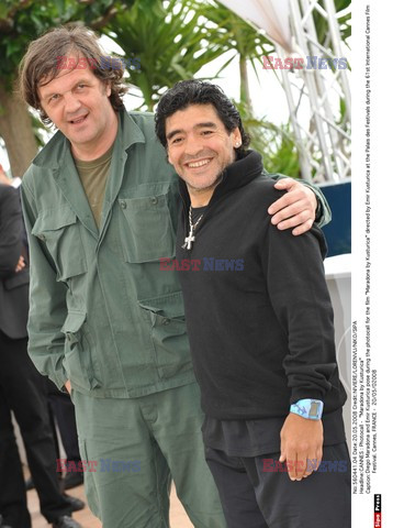 Cannes sesja do filmu Maradona by Kusturica