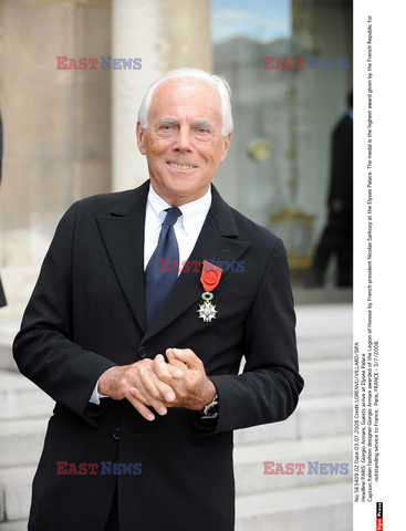 Giorgio Armani i Claudia Cardinale - Legion of Honour