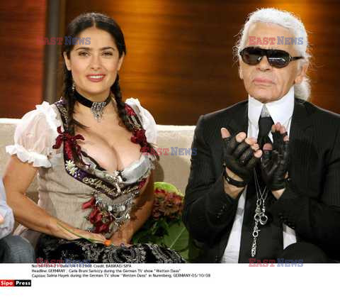 Salma Hayek w programie Wetten Dass