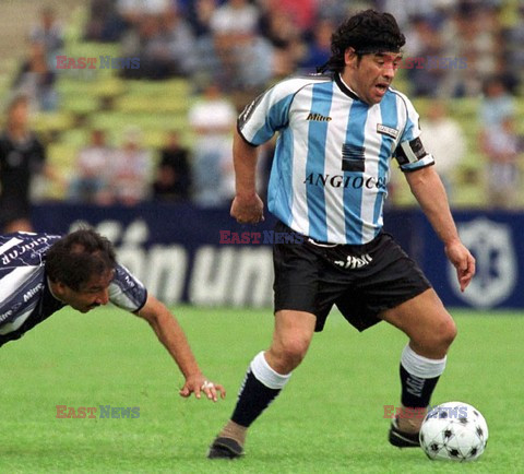 PILKARZ ARGENTYNSKI DIEGO MARADONA W HAVANIE