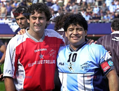 PILKARZ ARGENTYNSKI DIEGO MARADONA W HAVANIE