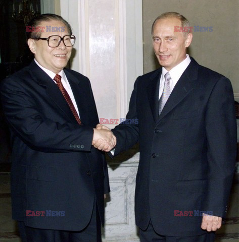 JIANG ZEMIN W MOSKWIE