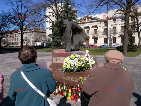 IV rocznica śmierci papieża w Łodzi