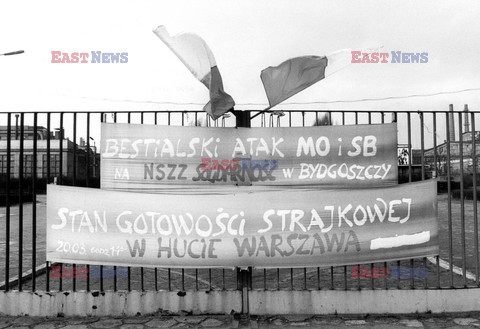 Strajki i demonstracje Solidarności