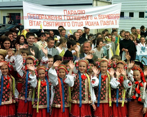 PIELGRZYMKA PAPIEZA NA UKRAINE