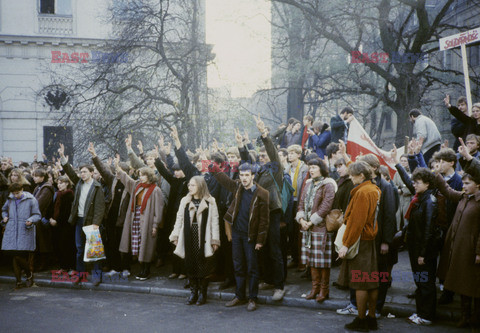 Strajki i demonstracje Solidarności