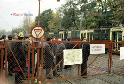 Strajki i demonstracje Solidarności