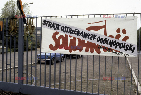 Strajki i demonstracje Solidarności