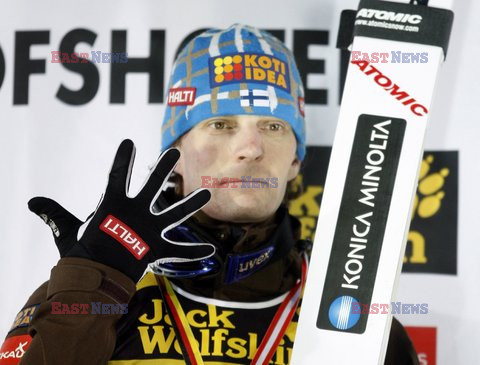 Janne Ahonen po raz piąty wygrał Turniej Czterech Skoczni