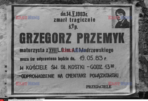 Pogrzeb Grzegorza Przemyka