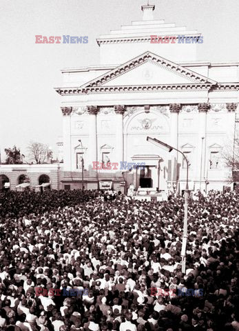 Strajki i demonstracje Solidarności