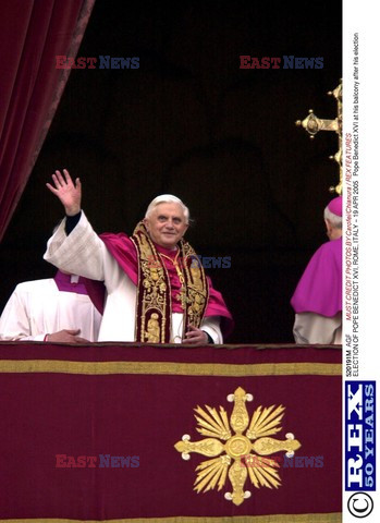 ELECTION OF POPE BENEDICT XVI, ROME, ITALY - 19 APR 2005