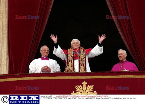 ELECTION OF POPE BENEDICT XVI, ROME, ITALY - 19 APR 2005