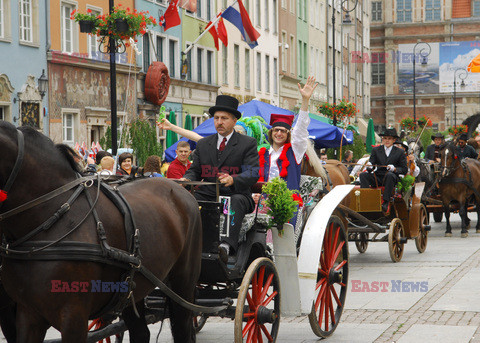 Promenada gwiazd podczas festiwalu w Gdańsku