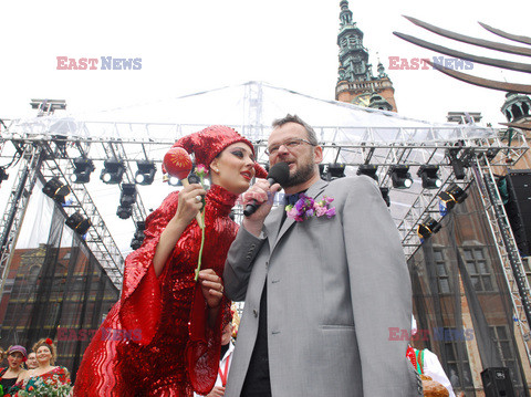 Promenada gwiazd podczas festiwalu w Gdańsku