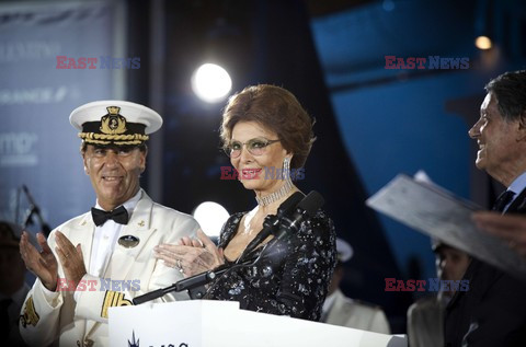 Sophia Loren matką chrzestną okrętu MSC Divina