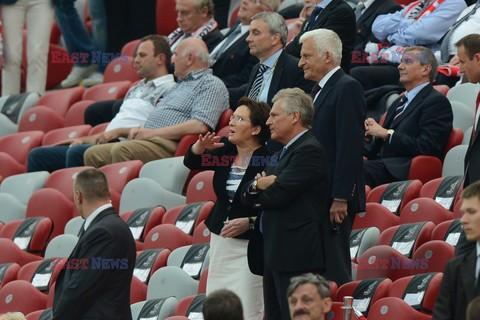 Celebrities at Euro 2012