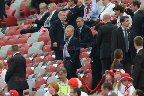 Celebrities at Euro 2012