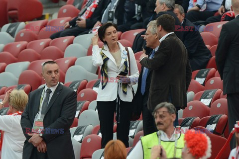 Celebrities at Euro 2012