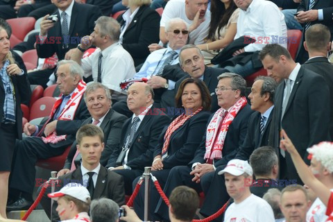 Celebrities at Euro 2012