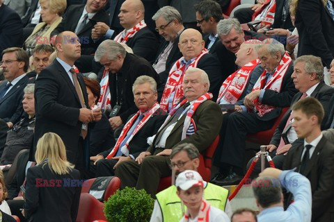 Celebrities at Euro 2012