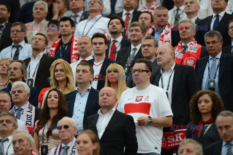 Celebrities at Euro 2012