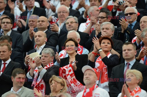 Celebrities at Euro 2012