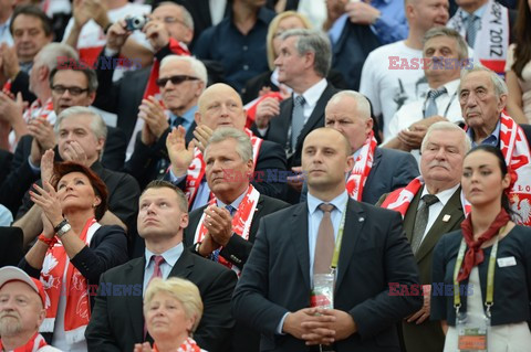 VIP-y i celebryci na Euro 2012