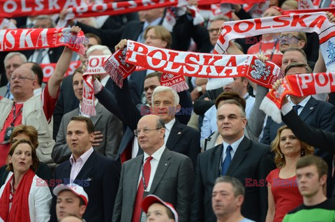 Celebrities at Euro 2012