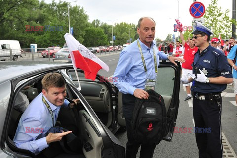 Celebrities at Euro 2012